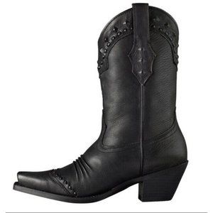 Ariat Black Leather Western Cowboy Boots Style 10001367 Women's Size 7.5